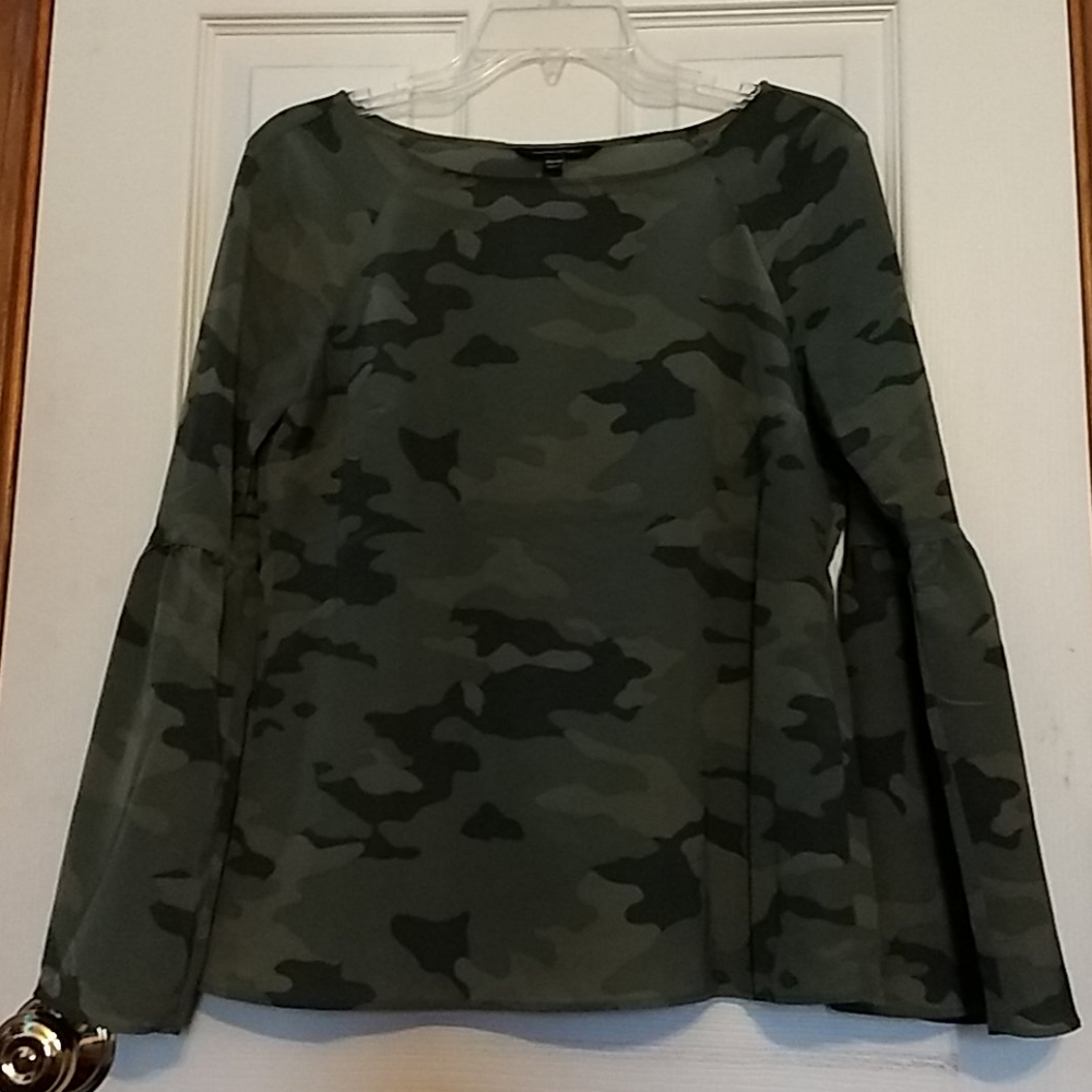 Camouflage blouse